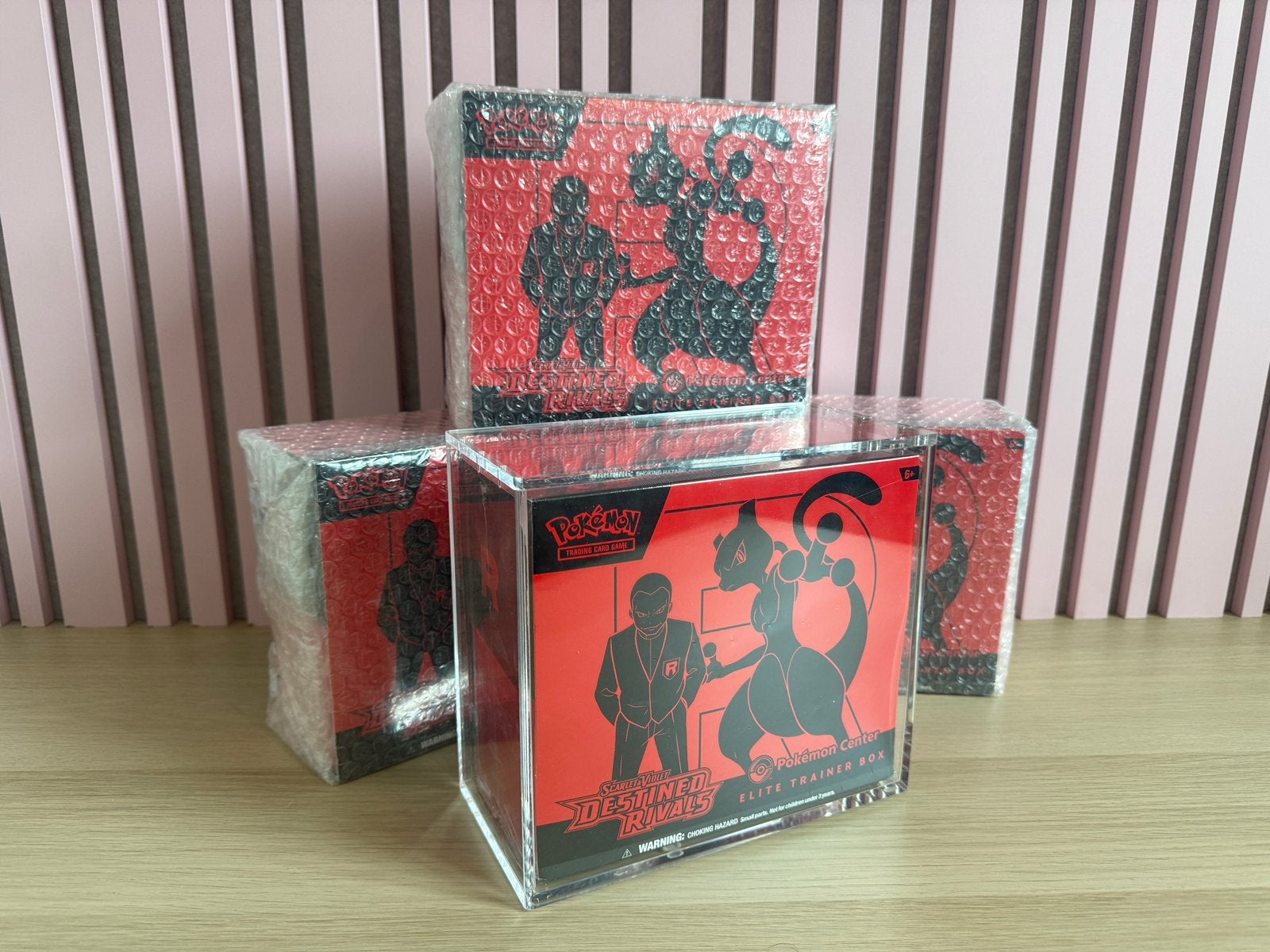 Destined Rivals - Pokemon Center - Elite Trainer Box, Hobby en Vrije tijd, Ophalen of Verzenden, Nieuw, Meerdere kaarten, Foil