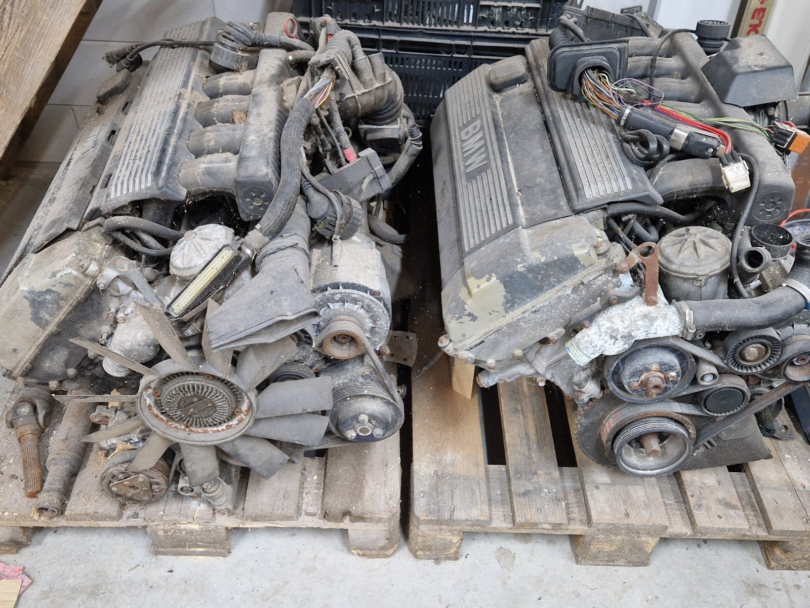 M50b25 non vanos twee stuks met vijf bak., Ophalen