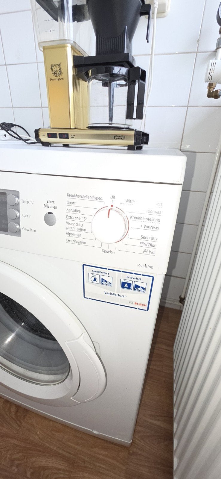 Bosch Maxx 6 VarioPerfect Wasmachine - 7 kg, Ophalen, Gebruikt, Energieklasse A of zuiniger, Voorlader