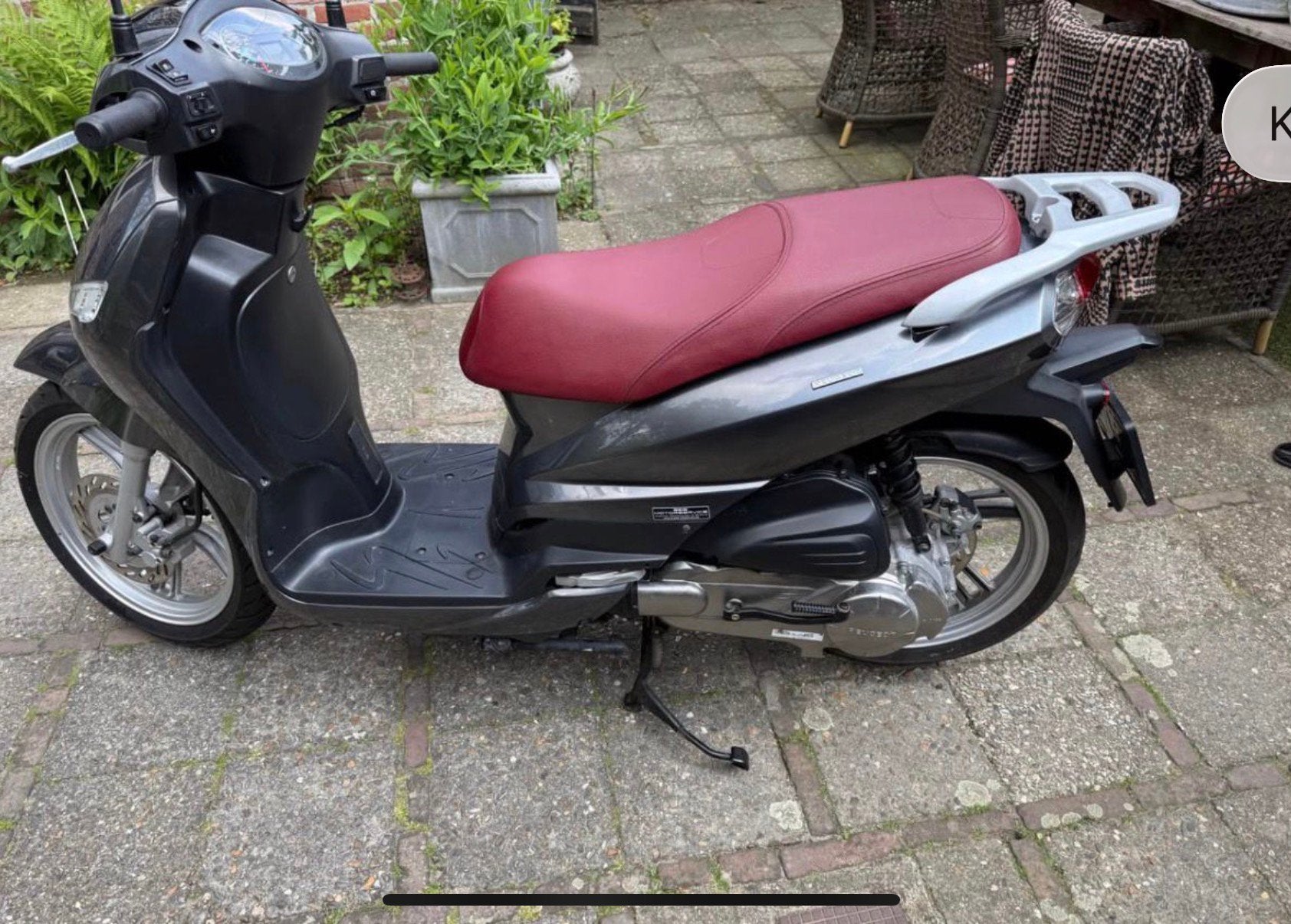Peugeot Tweet 125 Evo 4 takt/2017 RDW/3600 km, Fietsen en Brommers, Ophalen, 125 cc