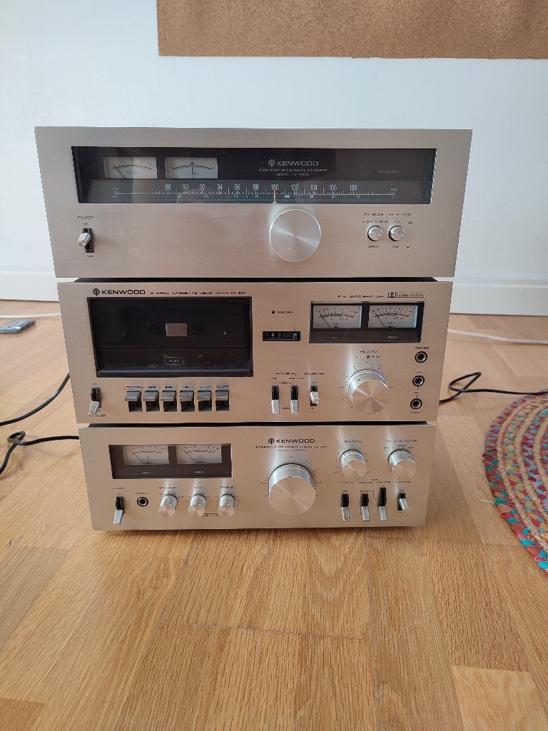 Vintage Kenwood stereotoren