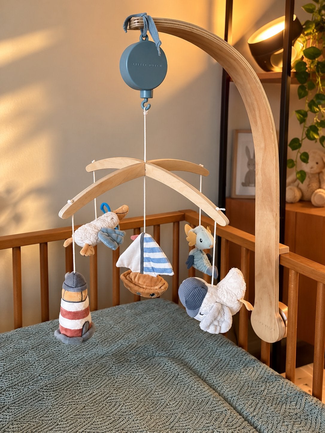Little Dutch Muziekmobiel Sailor - Nieuwstaat, Kinderen en Baby's, Ophalen, Zo goed als nieuw, Mobiel, Met geluid