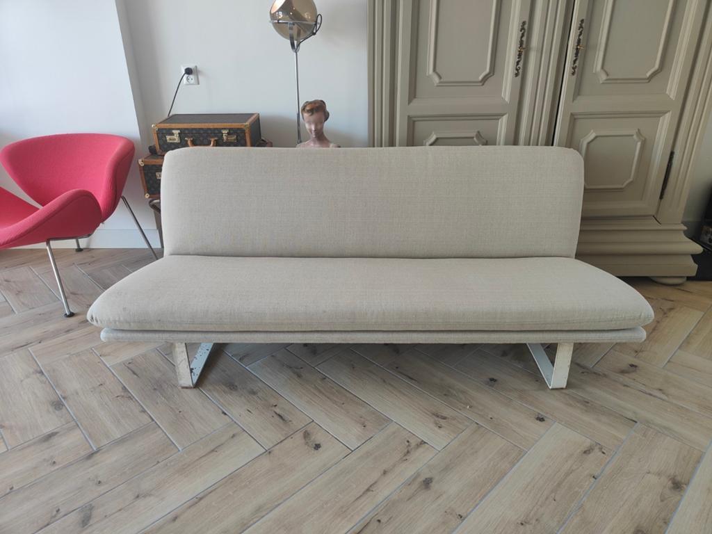 Vintage Artifort C684 design bank sofa fauteuil, Ophalen, Gebruikt, 150 tot 200 cm, Kast tafel stoel gispen pastoe leolux
