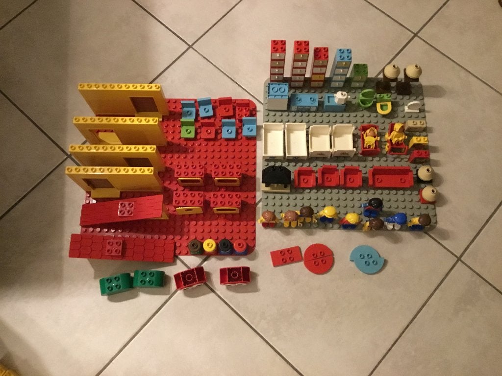 Duplo poppenhuis divers, Ophalen of Verzenden, Gebruikt, Accessoire, Duplo