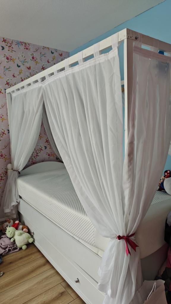 Hemel om prachtig hemelbed te maken, 90 cm, Eenpersoons, Romantisch, Ophalen of Verzenden