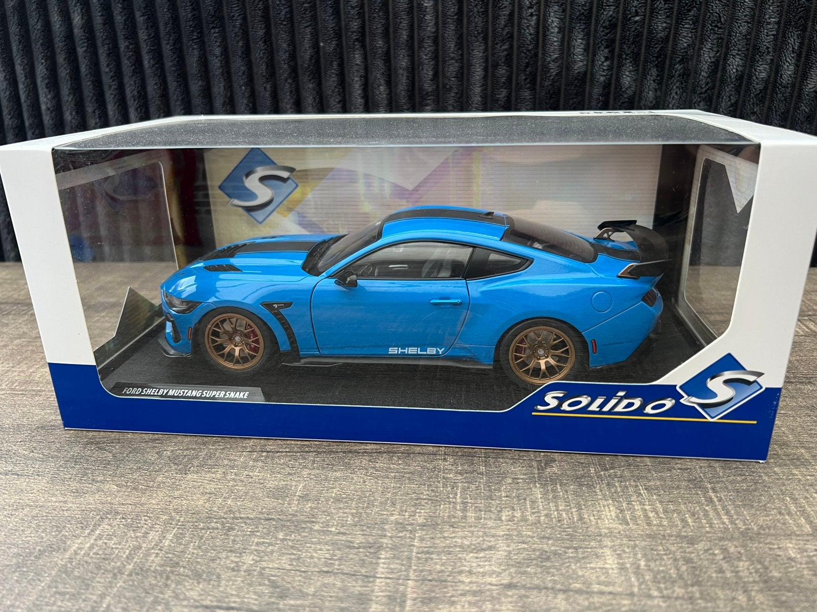 Ford shelby mustang super snake solido, Ophalen of Verzenden, Nieuw, Auto, Solido