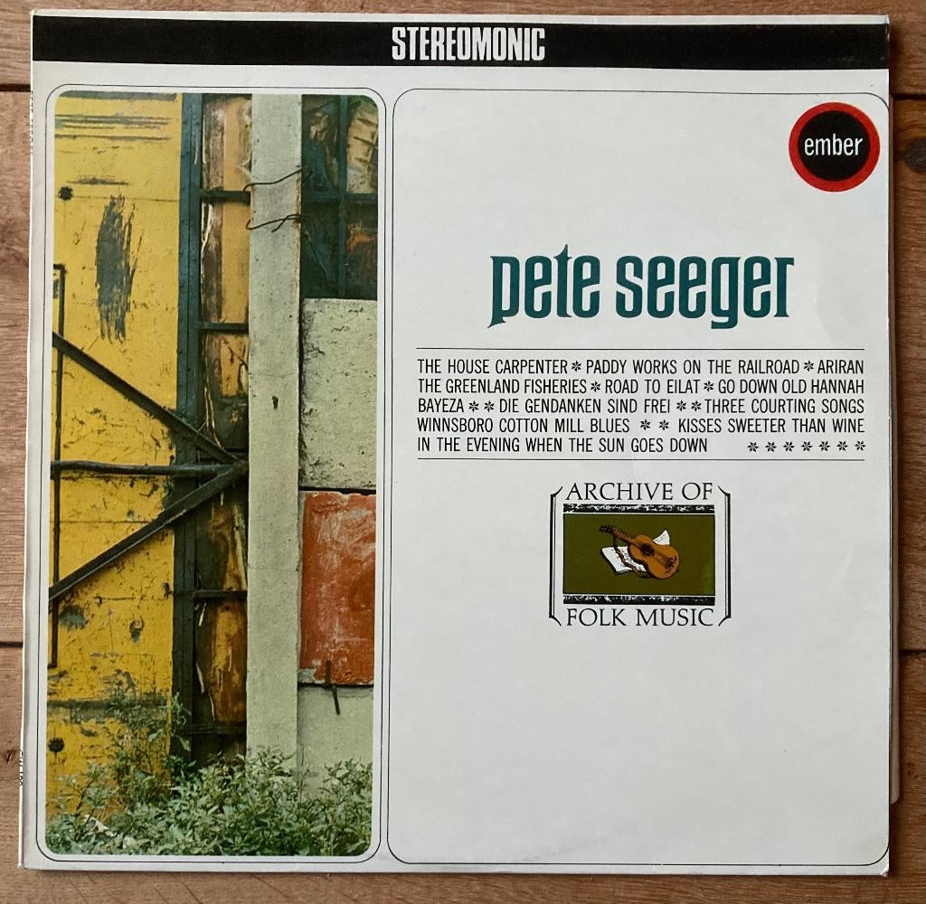 LP Pete Seeger, Ophalen of Verzenden, Zo goed als nieuw, 12 inch