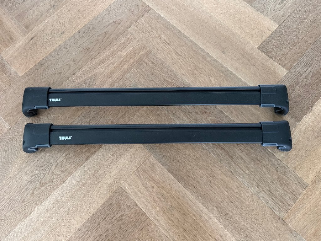 Thule WingBar Edge 9595 dakdragerset in zwarte uitvoering, Auto diversen, Ophalen of Verzenden