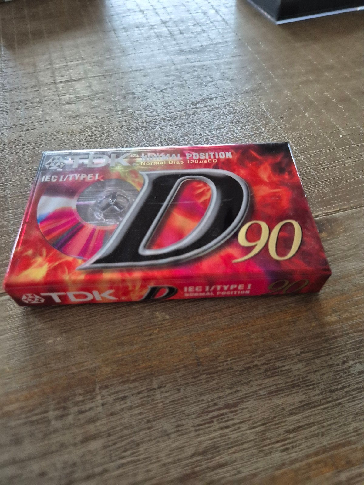 TDK D90 Normal Position IEC I/Type I Cassettebandje, Overige genres, 1 bandje, Ophalen of Verzenden, Nieuw in verpakking