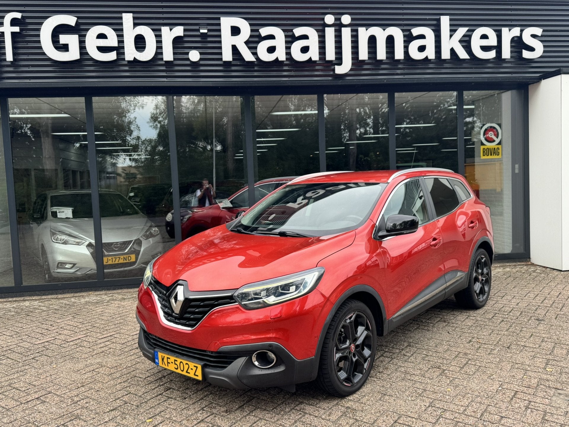 Renault Kadjar 1.2 TCe Extase*Leder*Camera*Navi*EXPORT/EX.BP, Auto's, Kadjar, Gebruikt, Euro 6, 4 cilinders