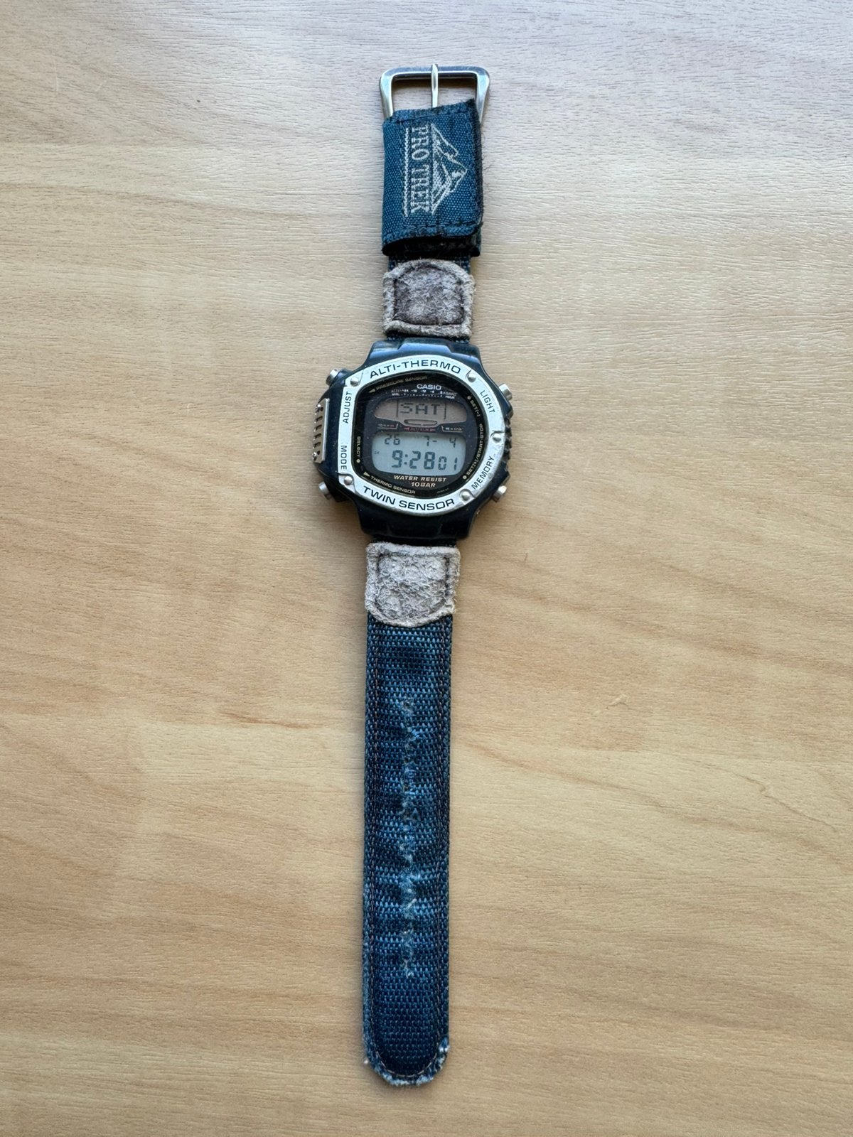 Casio pro-trek uit de jaren 90 en een Seiko, Ophalen of Verzenden, Gebruikt, Polshorloge, Overige merken