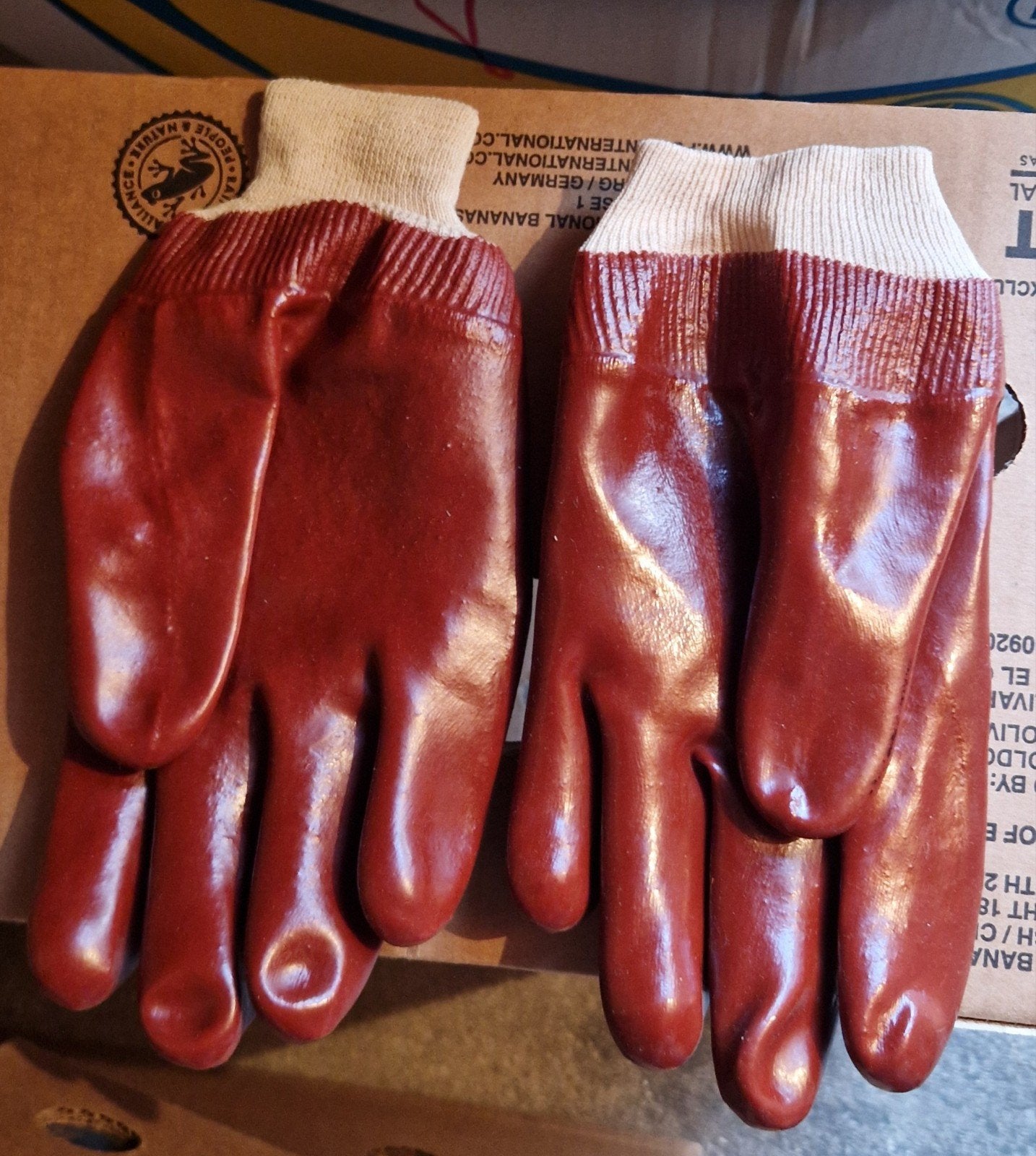 Pvc Werkhandschoenen (XL), Ophalen of Verzenden, Nieuw