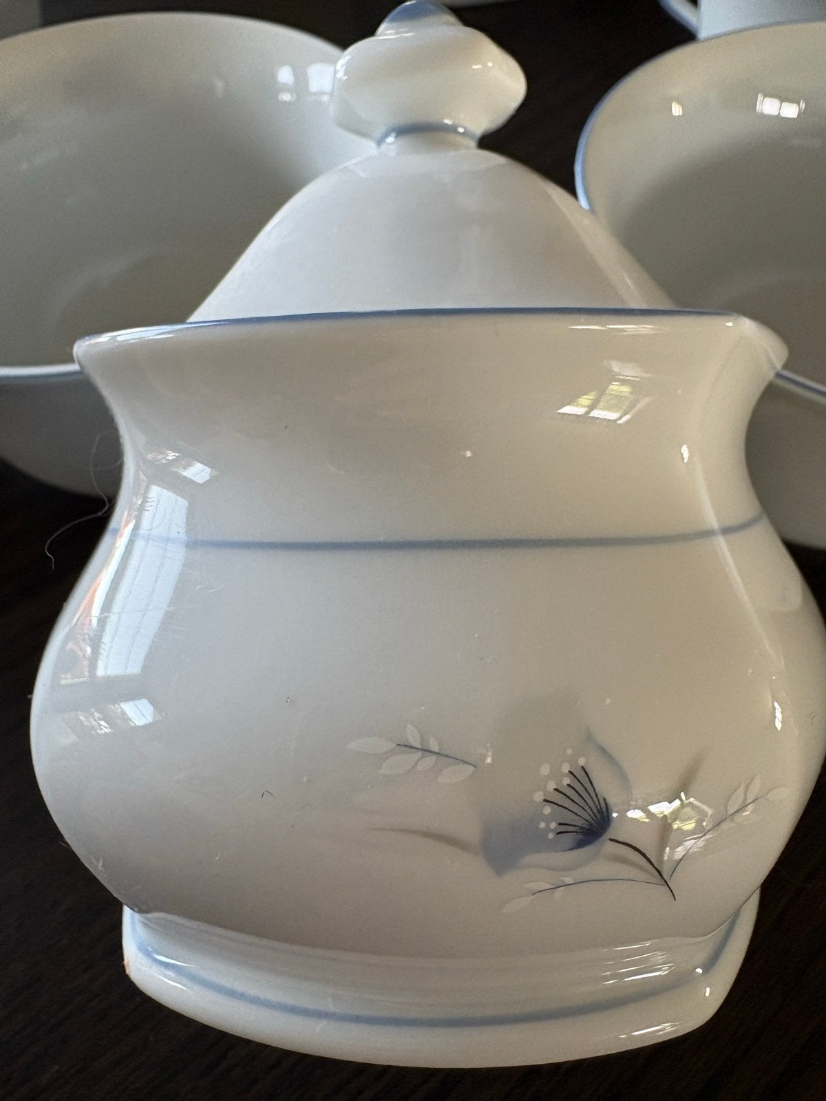 Winterling Marktleuthen Bavaria Servies - Blauw Bloemmotief, Ophalen of Verzenden, Zo goed als nieuw, Overige stijlen, Porselein