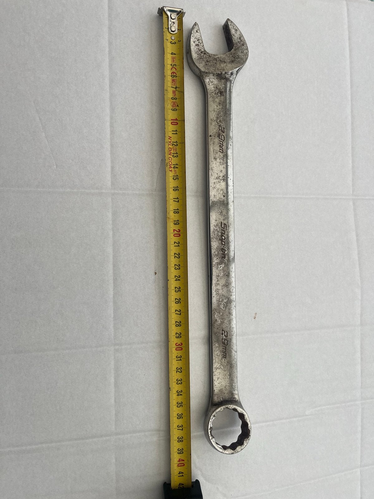 Snap-on 29mm steeksleutel - OEXM290B USA, Ophalen of Verzenden, Gebruikt, Sleutel/ratel, Overige merken