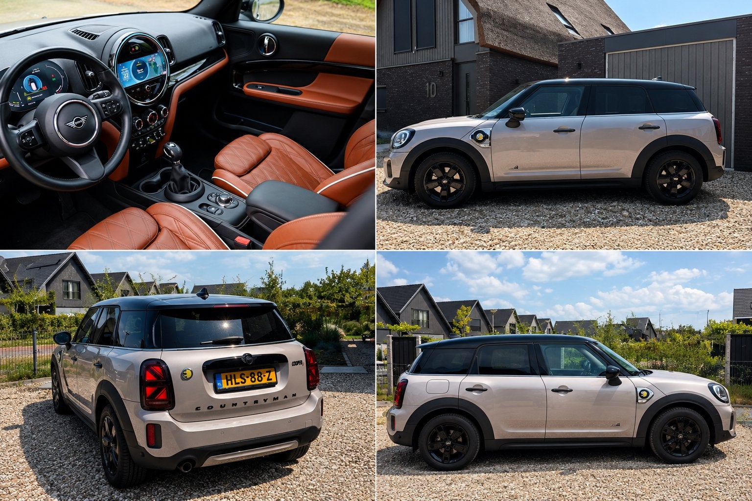 Mini Countryman Cooper SE ALL4 (F60) - pano - leder - camera
