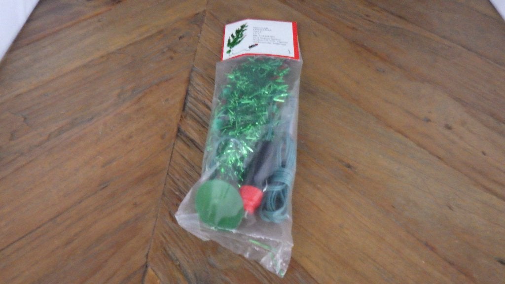 vintage kerstboompje voor in de auto, Diversen, Ophalen of Verzenden