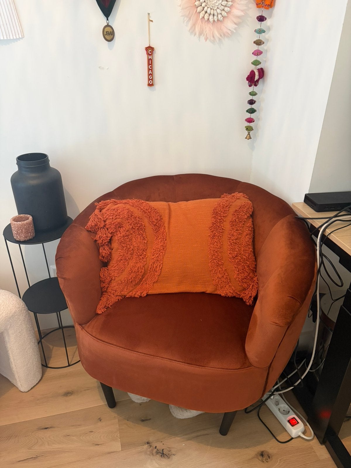 Fauteuil, Huis en Inrichting, Ophalen, Zo goed als nieuw, 75 tot 100 cm, 50 tot 75 cm
