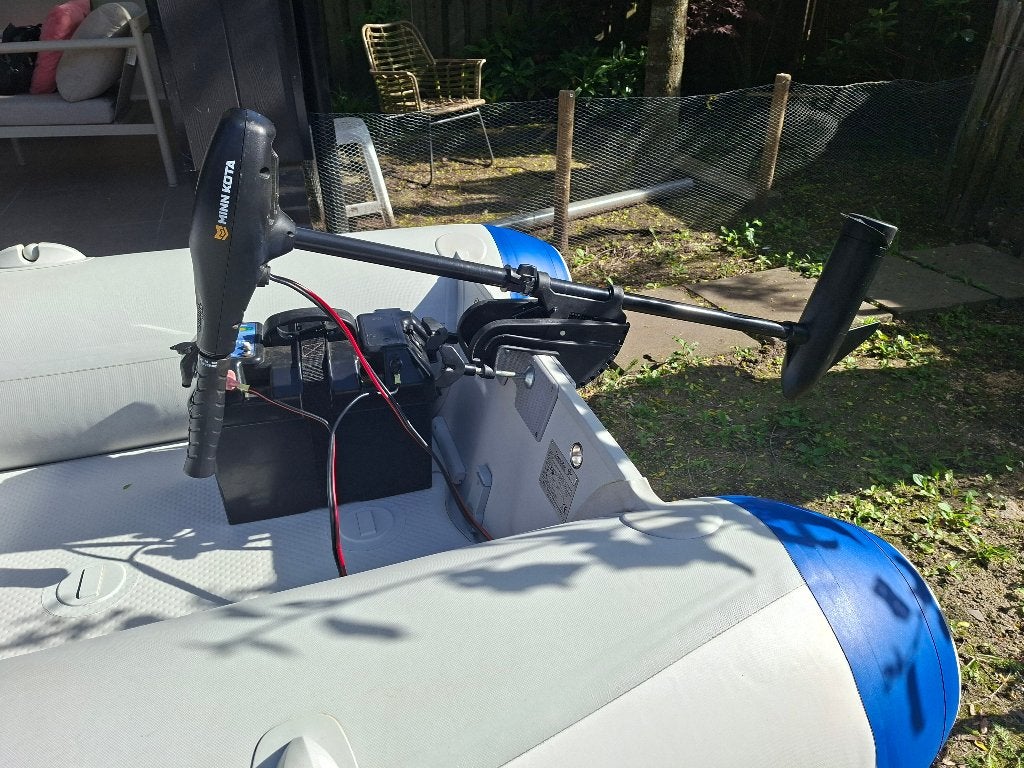 ** Talamex accubak voor boot, met accu en lader **, Ophalen, Gebruikt, Overige typen, Zeilboot of Motorboot