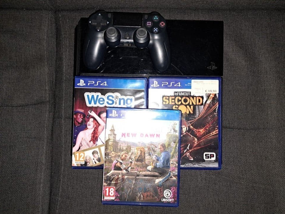 Playstation 4set vandaag ophalen=80 euro!, Ophalen of Verzenden, Met 1 controller, Original, Gebruikt