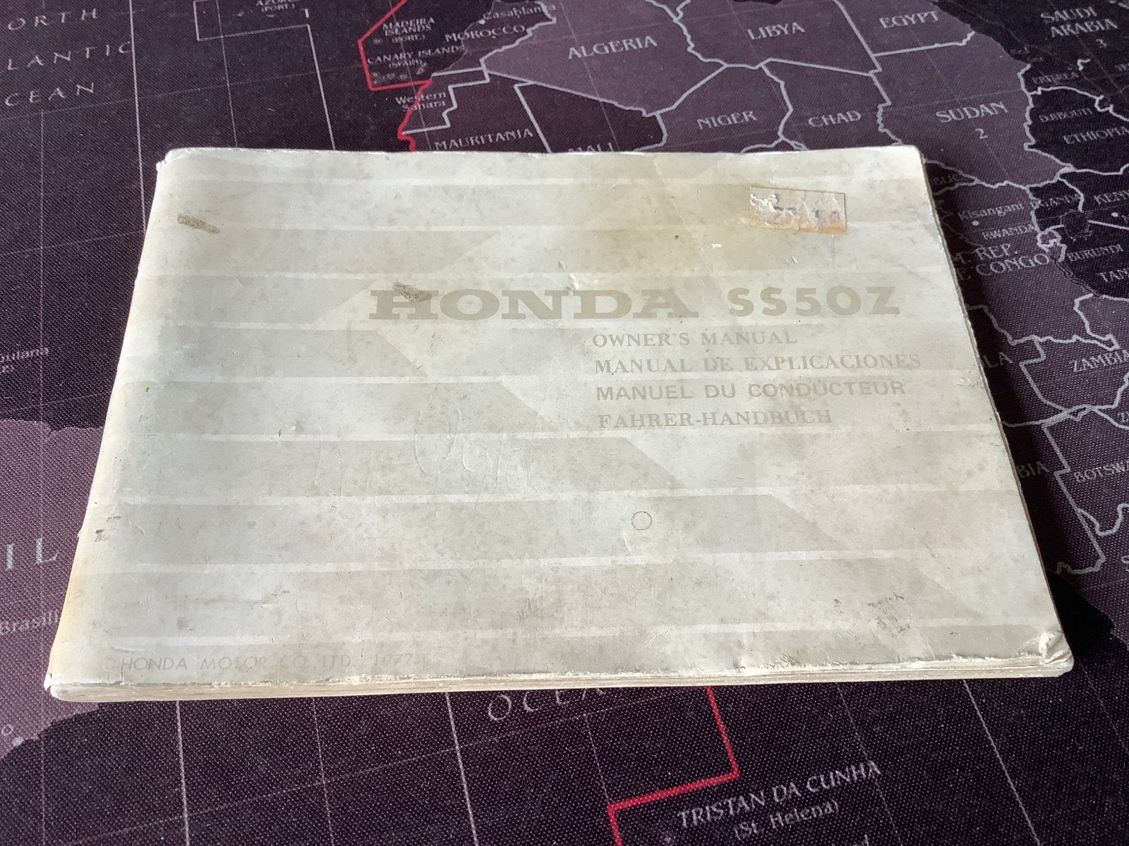 Honda SS50Z Gebruikershandleiding - Origineel., Fietsen en Brommers, Verzenden