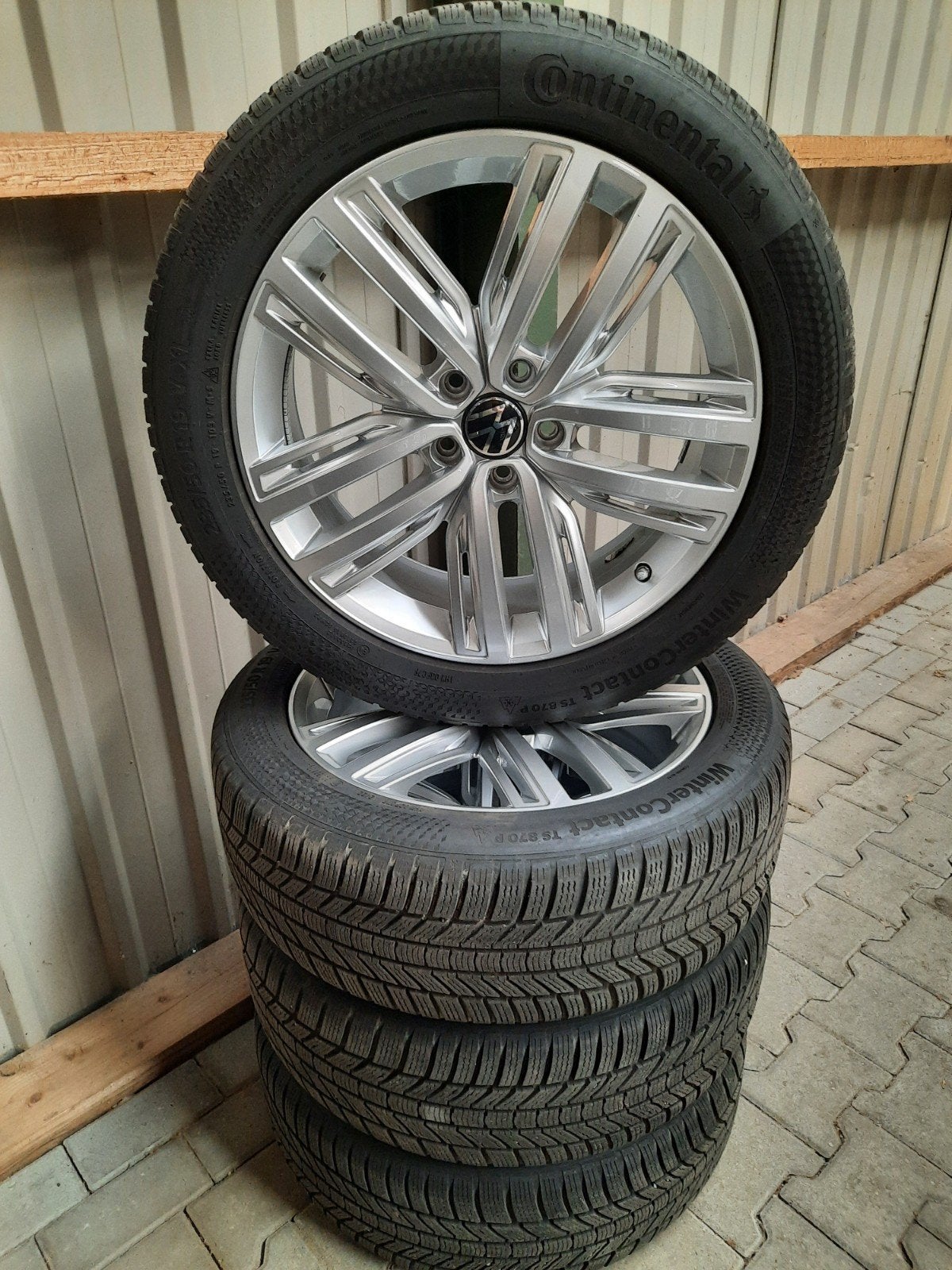 ZGAN 19 inch velgen 5×112 VW TIGUAN SEAT TARACO SKODA KODIAQ, 19 inch, Gebruikt, Banden en Velgen, 235 mm