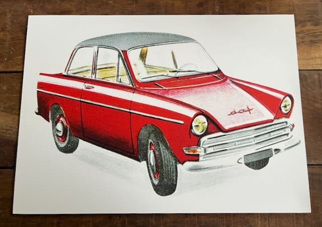 DAF 600 -  GARAGE decoratie, Ophalen of Verzenden, Zo goed als nieuw, Auto's