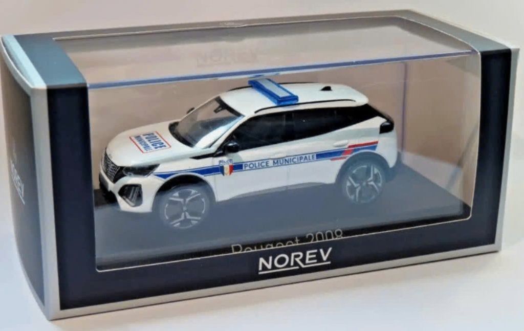Peugeot 2008 2024 Police Municipale 1/43 NOREV ref: 472875, Verzenden, Nieuw, Auto, Norev