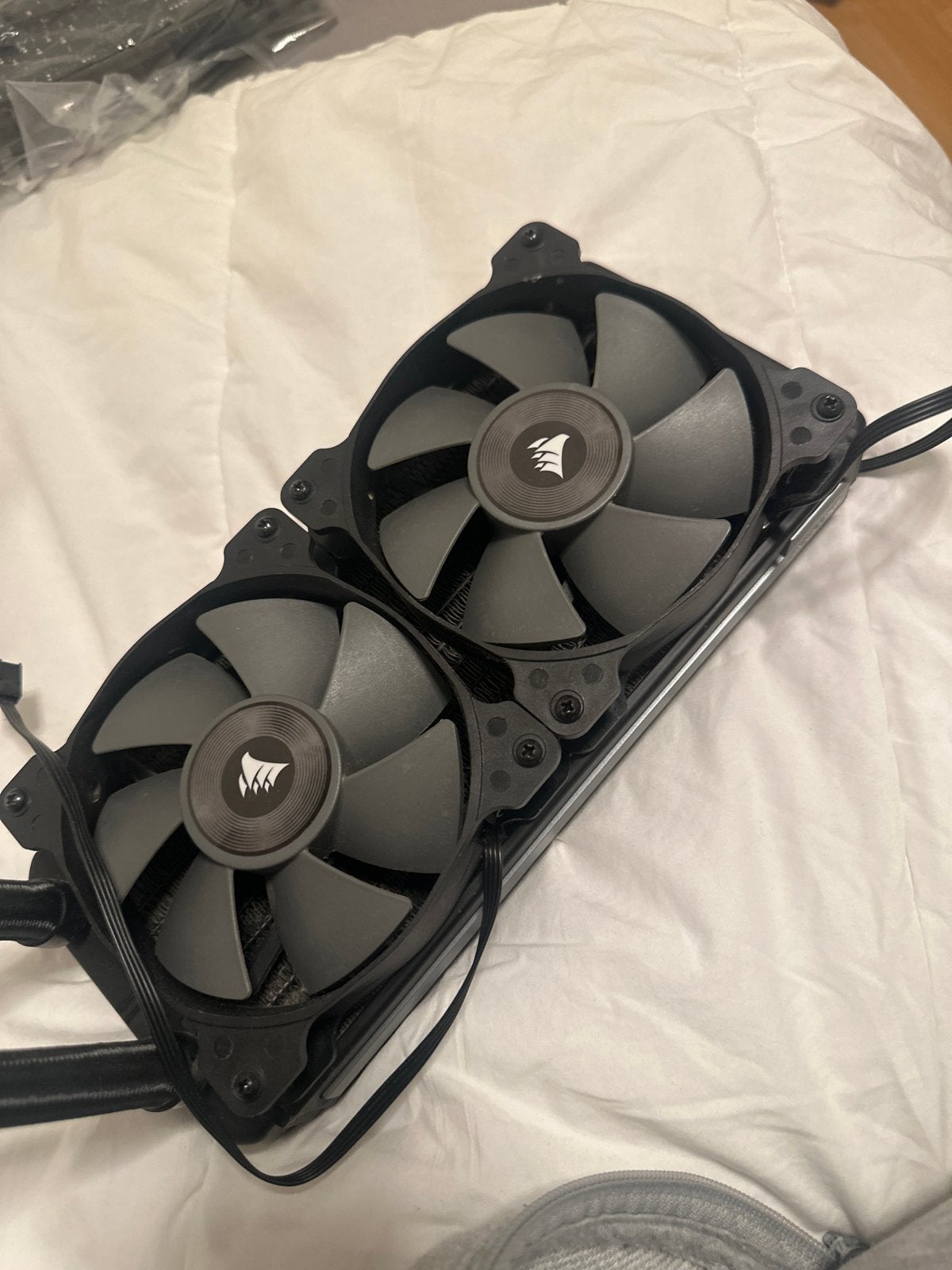 Corsair Hydro H100i RGB Platinum Waterkoeling, Ophalen of Verzenden, Gebruikt, Waterkoeling