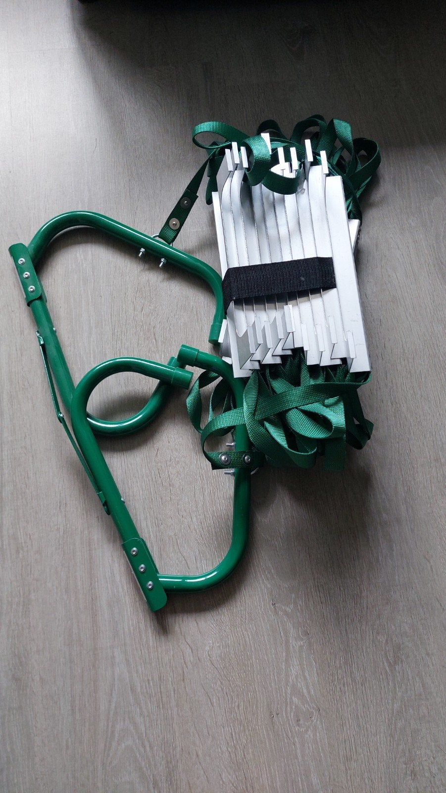 Vluchtladder 7 meter - Nieuwstaat, Ophalen, Nieuw, Ladder, Opvouwbaar of Inschuifbaar