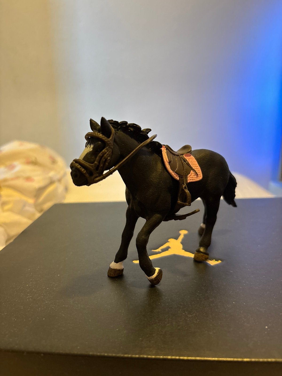 Schleich rijpaard hengst, Ophalen of Verzenden, Zo goed als nieuw, Paard, Beeldje of Figuurtje