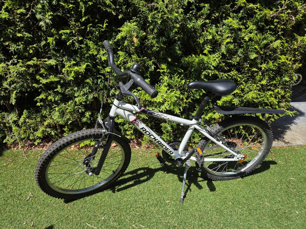 Kinderfiets BTWIN Rockrider 20 inch, Ophalen, 20 inch of meer, Gebruikt, Velgrem