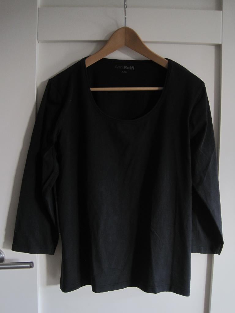 t shirt .Mt xxl.Zwart Lengte 60 cm.Anni Rolfi Van OTO 50 cm., Kleding | Dames, T-shirts, Zwart, Maat 46/48 (XL) of groter, Zo goed als nieuw