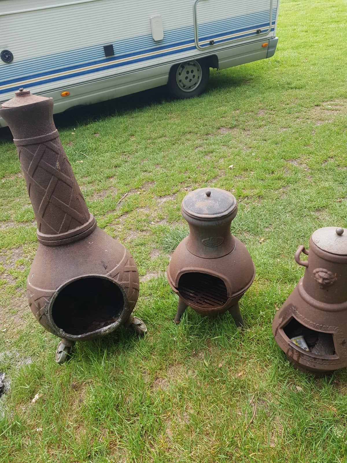 Gietijzeren kachel buitenkachel, Tuin en Terras, Tuinhaarden, Ophalen of Verzenden