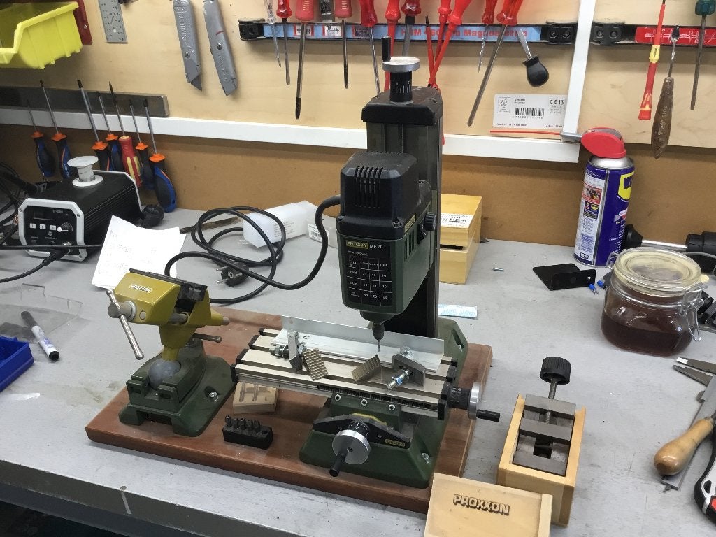 Proxxon mini Freesmachine, Ophalen, Proxxon, Zo goed als nieuw, Bovenfrees