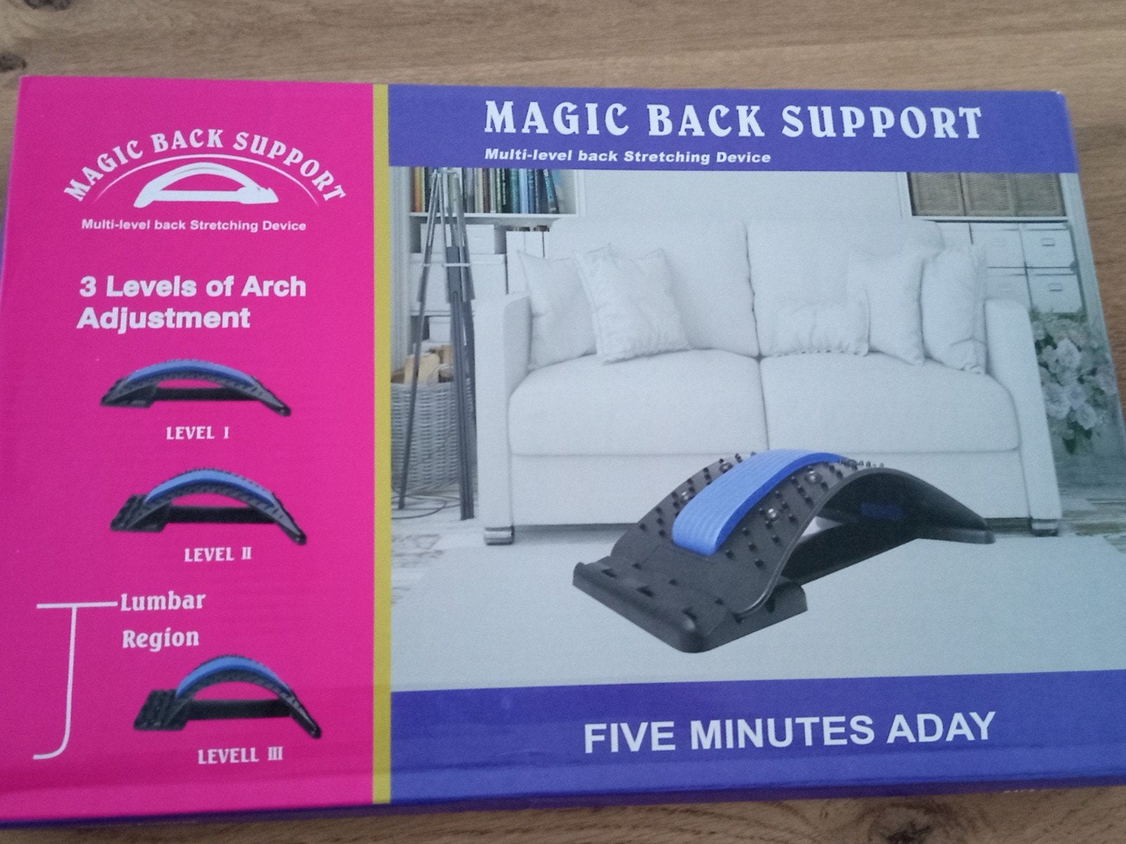 Magic Back Support - Rugstrekker voor pijnverlichting, Ophalen of Verzenden, Nieuw, Apparaat