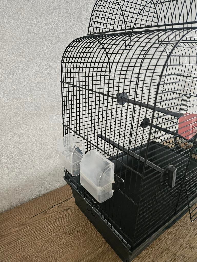 Vogel kooi, Ophalen, Zo goed als nieuw, Metaal, Vogelkooi