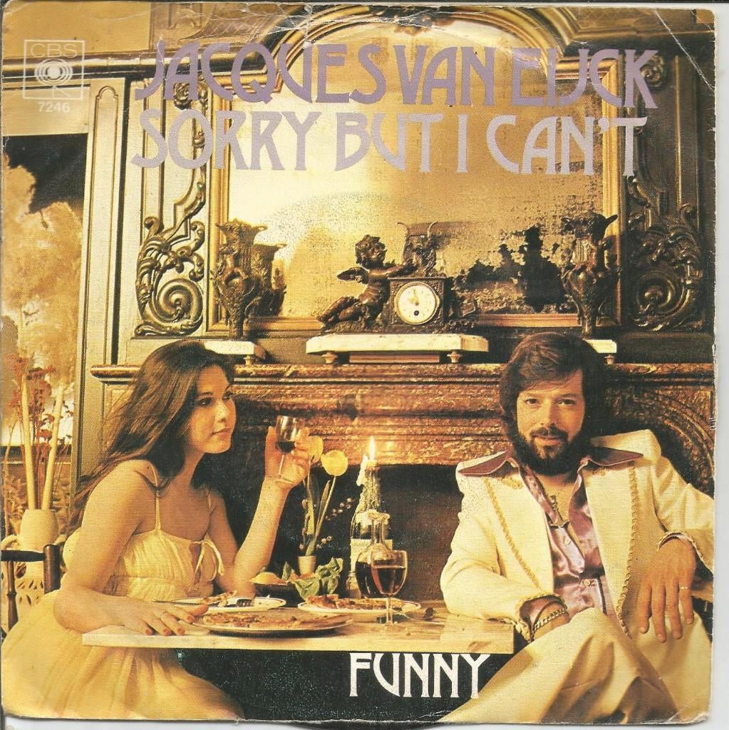 Jacques Van Eijck – Sorry But I Can't (1979), Gebruikt, 7 inch, Single, Ophalen of Verzenden