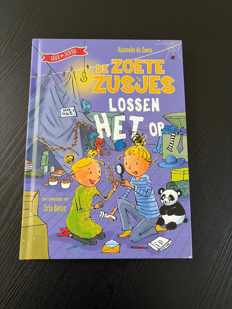 Boek van De Zoete Zusjes, Verzenden, Zo goed als nieuw, Fictie, Hanneke de Zoete