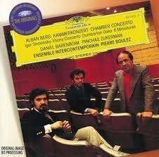 Cd Alban Berg: Chamber concerto, Ophalen of Verzenden, Modernisme tot heden, Zo goed als nieuw, Orkest of Ballet