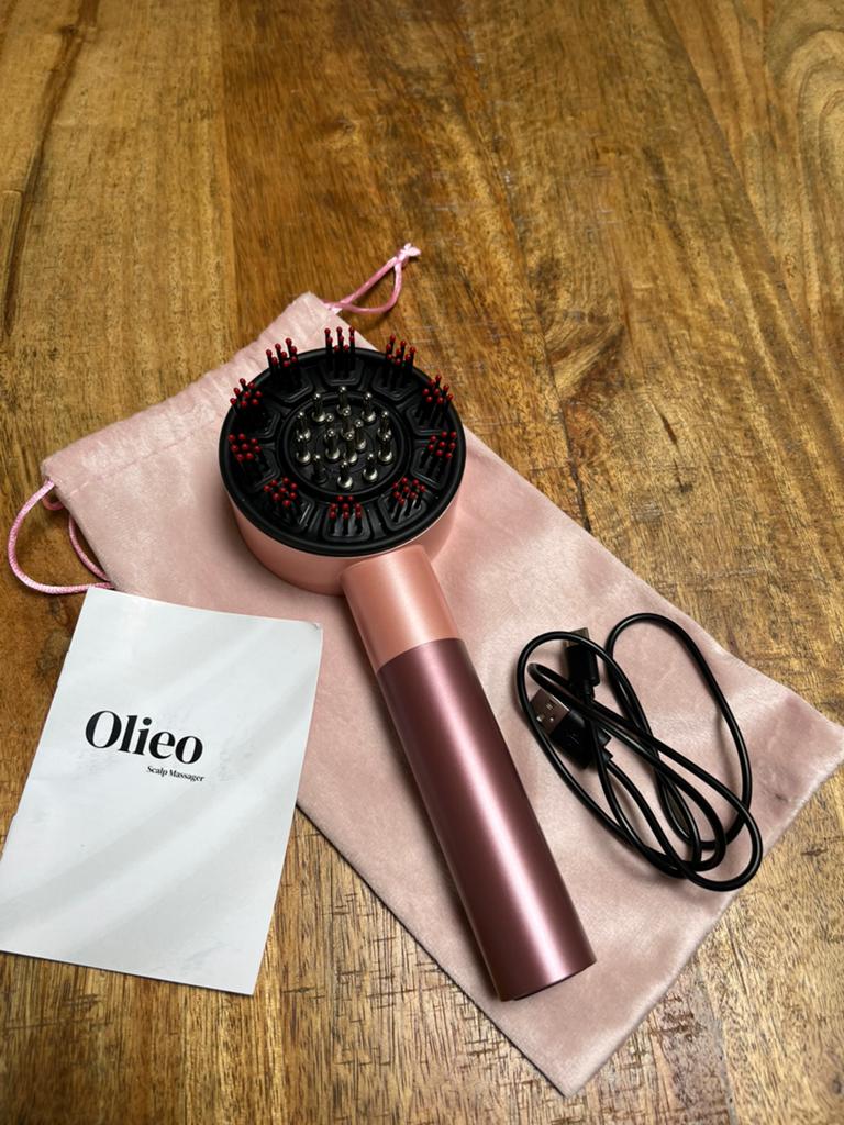 Hoofdmassage met infrarood  (Olieo), Ophalen of Verzenden, Zo goed als nieuw