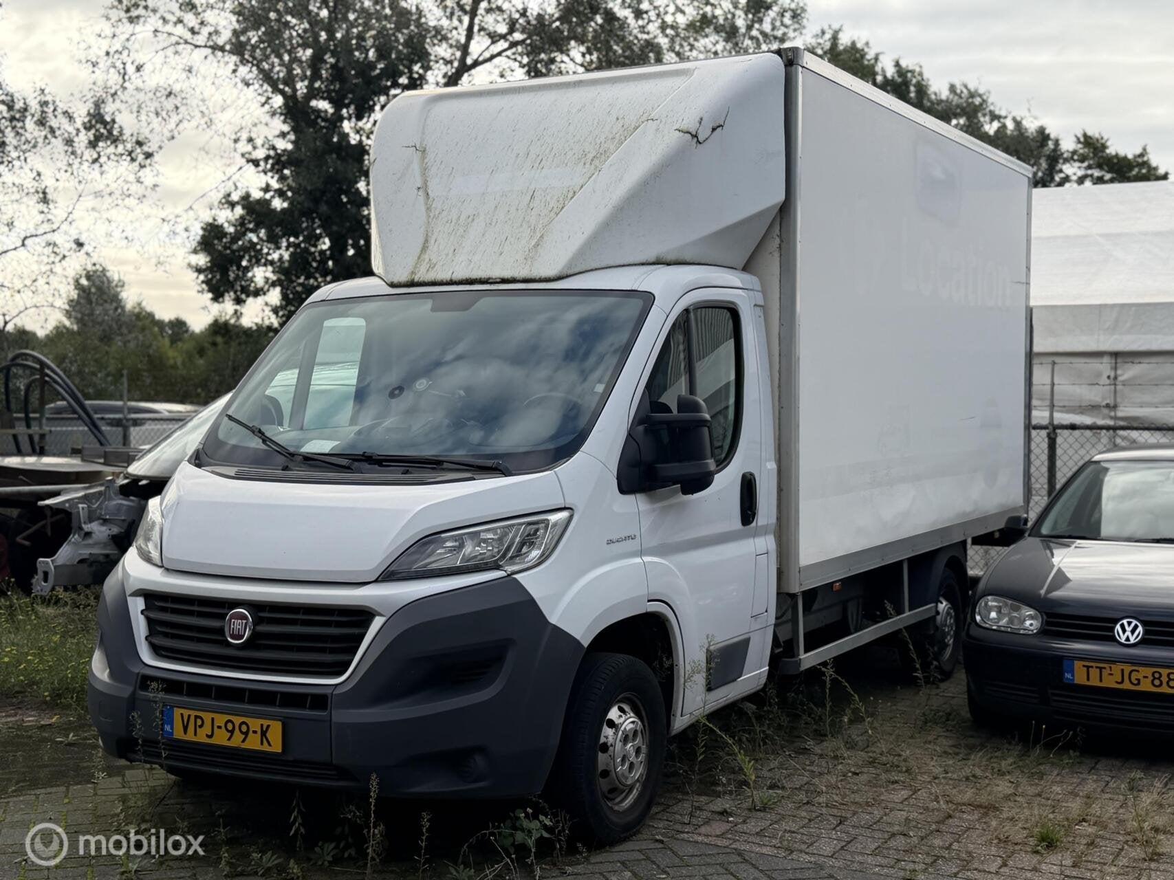 Fiat Ducato 2.3Multijet Bakwagen+Laadklep Euro6, Gebruikt, Euro 6, Bedrijf, Geïmporteerd