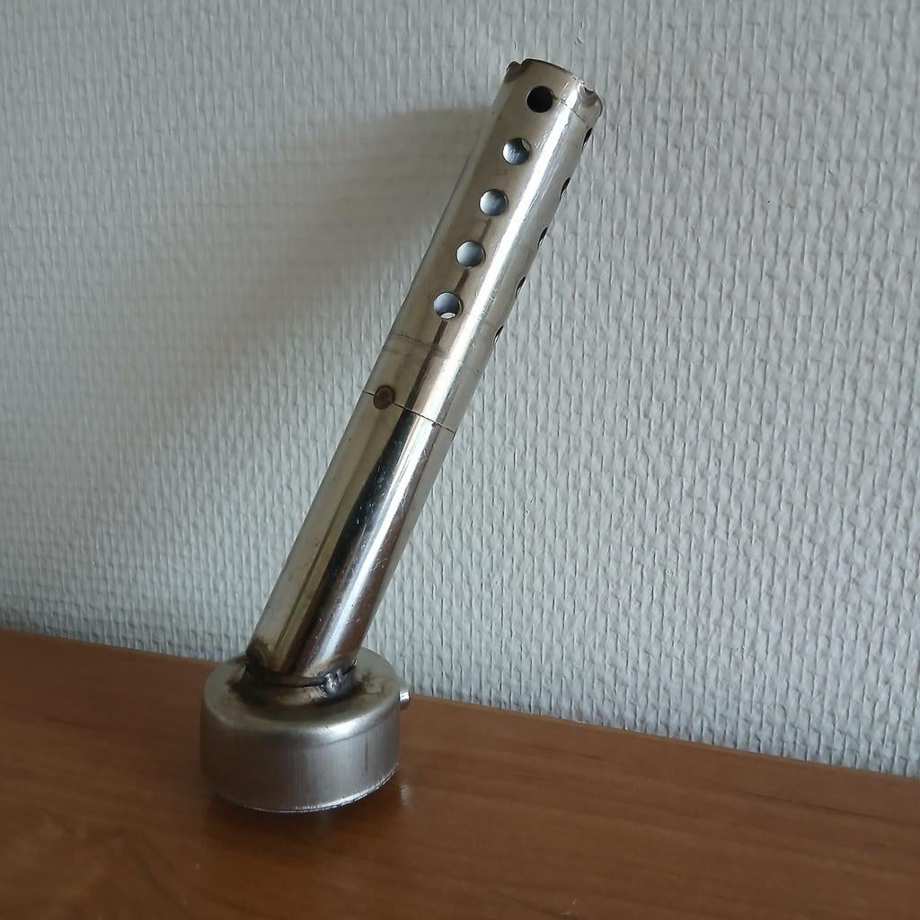Universele rvs db - killer met hoek,diameter 48 mm, Ophalen of Verzenden, Nieuw