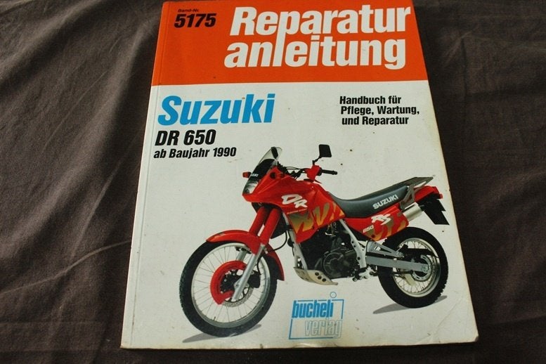 Suzuki DR650 vanaf 1990 werkplaatsboek reparatur anleitung, Motoren, Handleidingen en Instructieboekjes, Ophalen of Verzenden