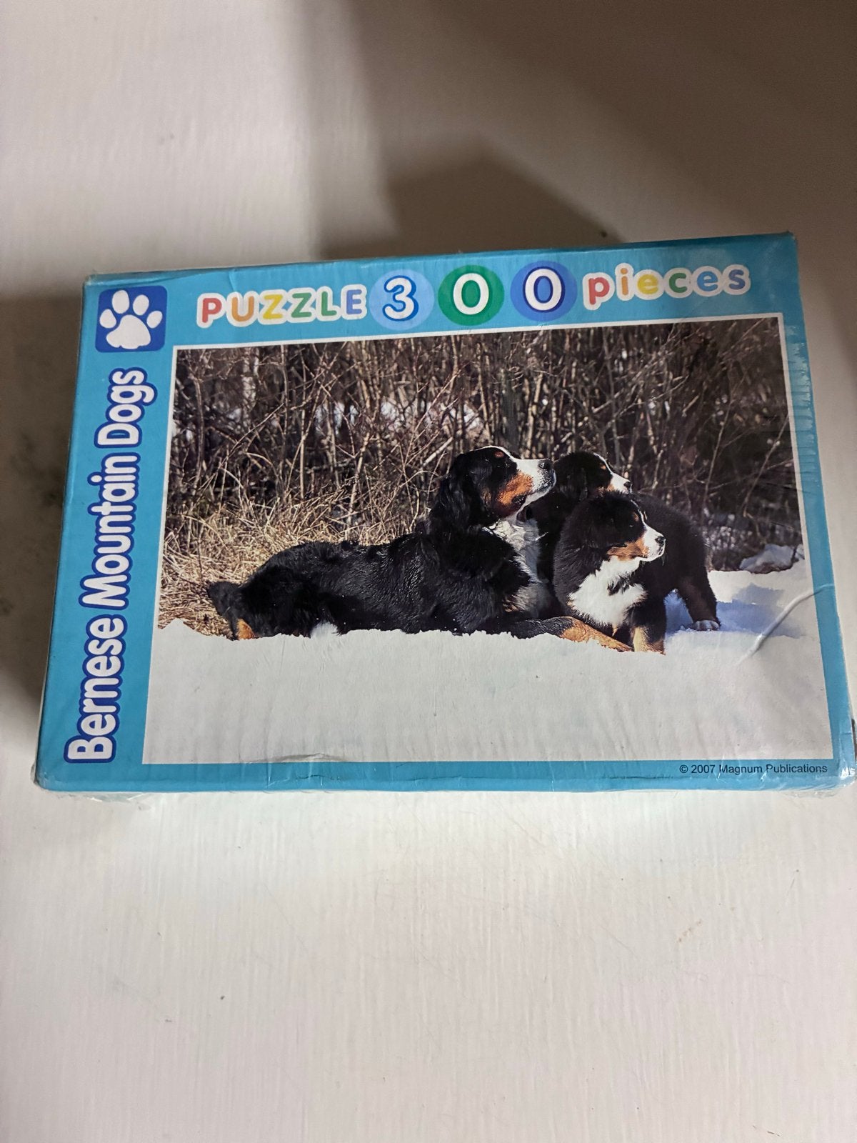 Puzzel Berner Sennenhonden 300 stukjes, Ophalen of Verzenden, Minder dan 500 stukjes, Nieuw, Legpuzzel