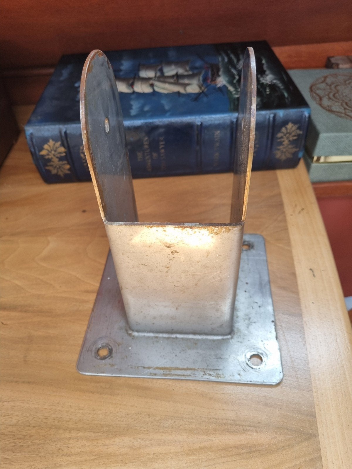 Mast voet rvs mastvoet, Ophalen of Verzenden, Rvs