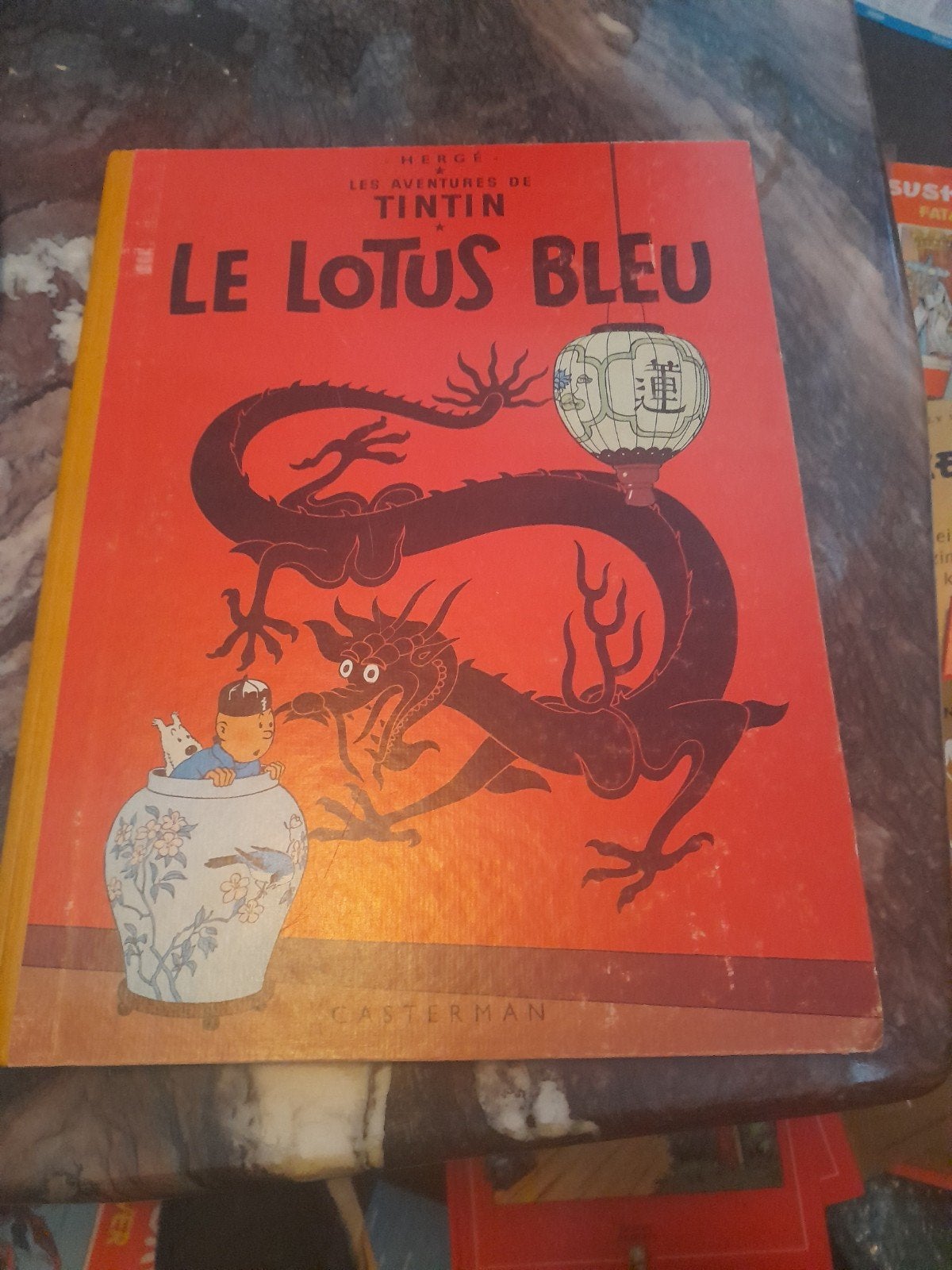 Kuifje - De Blauwe Lotus - 1960, Verzenden