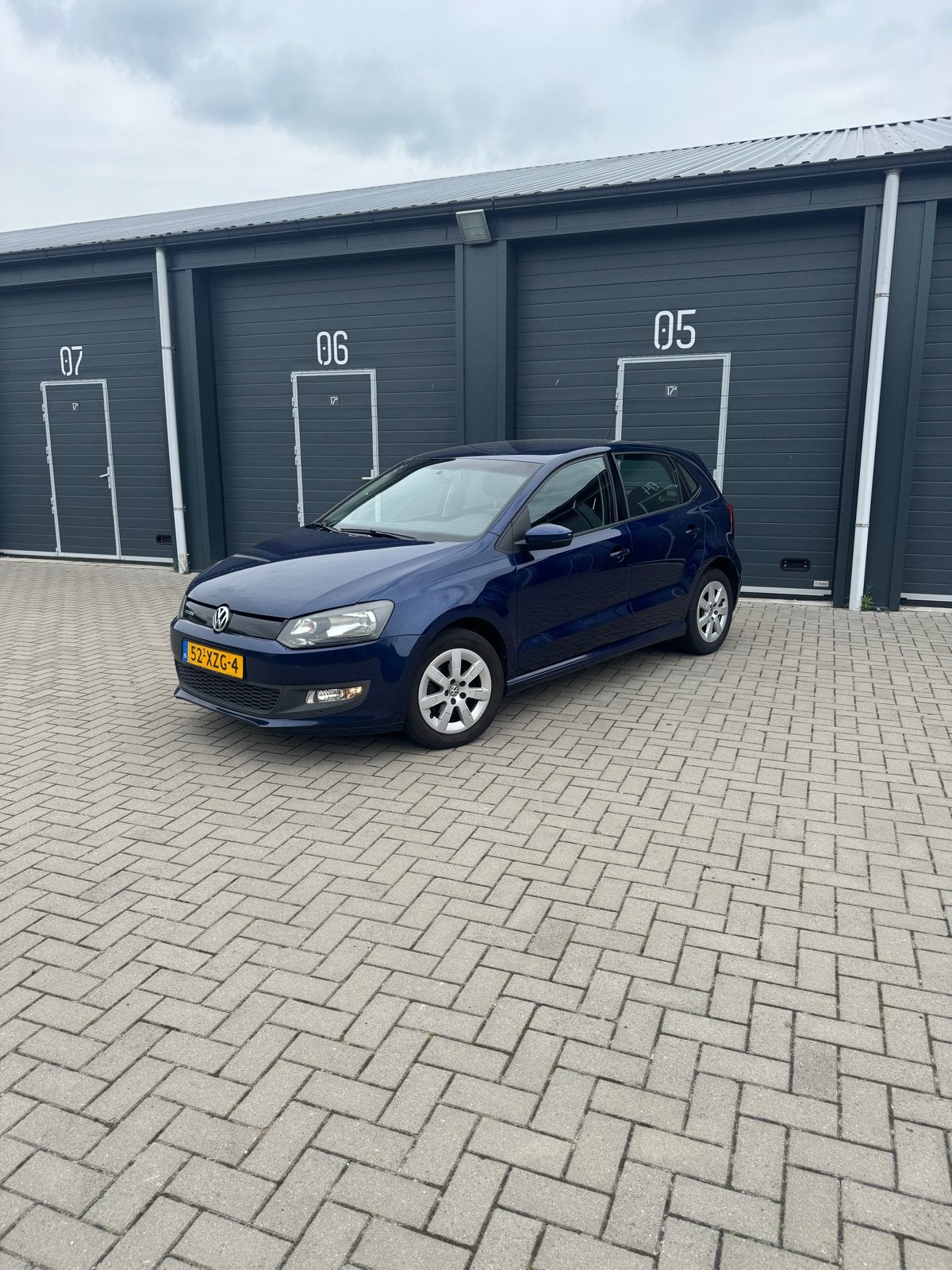 Volkswagen Polo 1.2 TDI 2012 Blauw Carplay|Cruise|Trekhaak, Auto's, Voorwielaandrijving, Euro 5, Stof, 74 pk