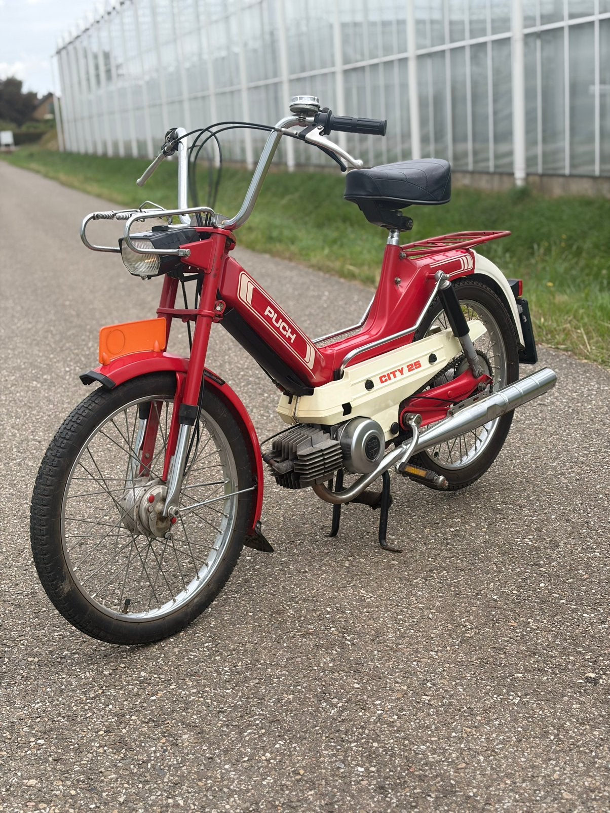 Prachtige Puch City 25 – echt een plaatje!, Ophalen, Zo goed als nieuw, Maximaal 25 km/u, Maxi