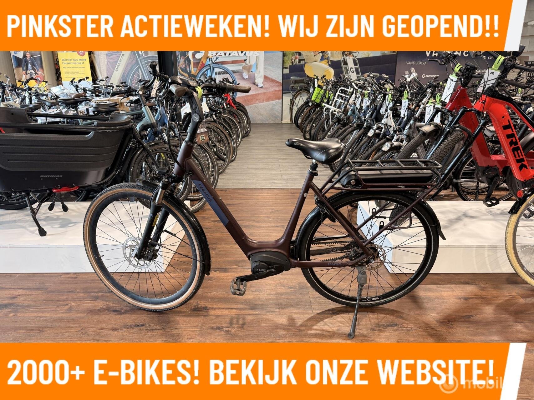 Groot aanbod elektrische fietsen €1000–€1499 met bosch, Fietsen en Brommers, Elektrische fietsen, Overige merken