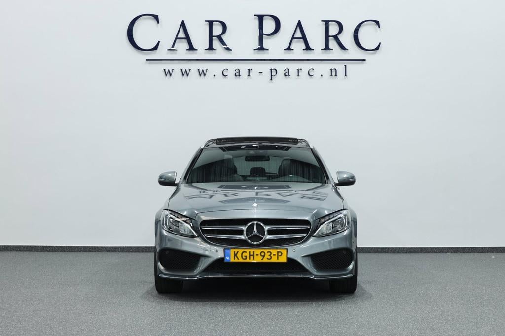 Mercedes-Benz C-klasse Estate 180 AMG Line LED/SFEER/PANORAM, Automaat, Achterwielaandrijving, Euro 6, Bluetooth
